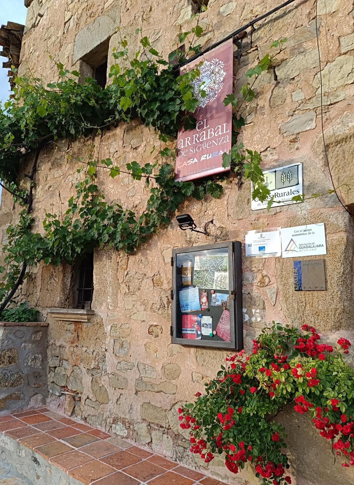 Hotel Rural El Arrabal Siguença Exterior foto